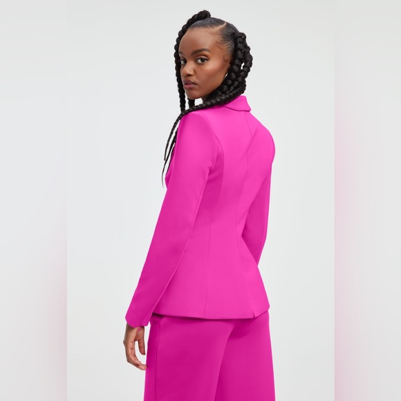 Good American Scuba Sculpted Blazer Plus Size 2X - Picture 2 of 10